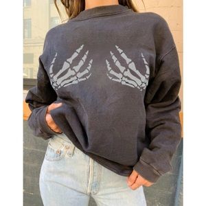 Halloween Hand Sweatshirt